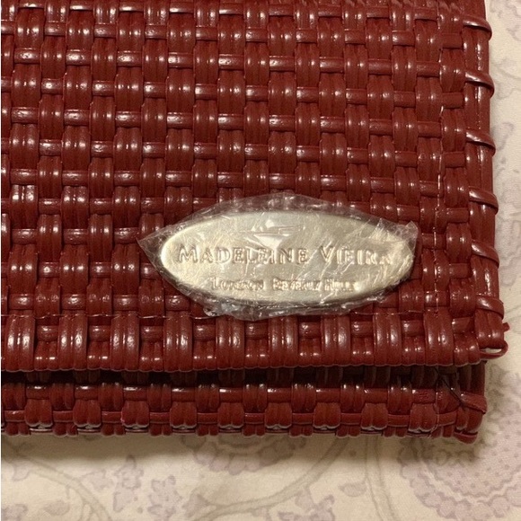 Hand made plastic straw wallet - Picture 4 of 5